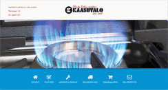 Desktop Screenshot of kaasuvalo.fi